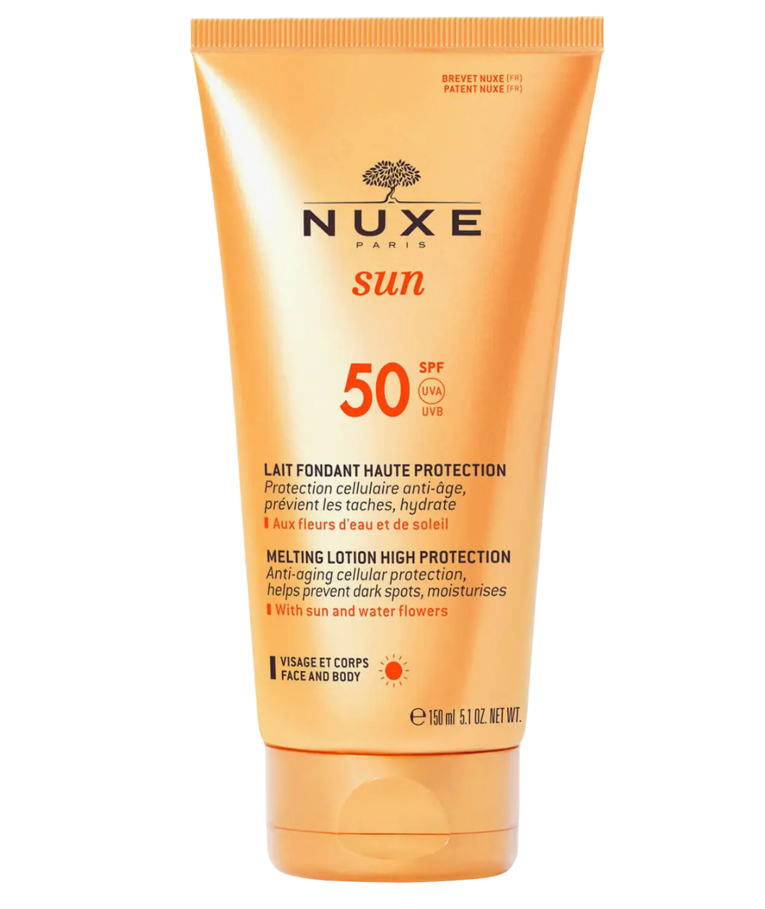 Mlijeko za sunčanje s visokom zaštitom SPF50 Krema za sunčanje iz ljekarne