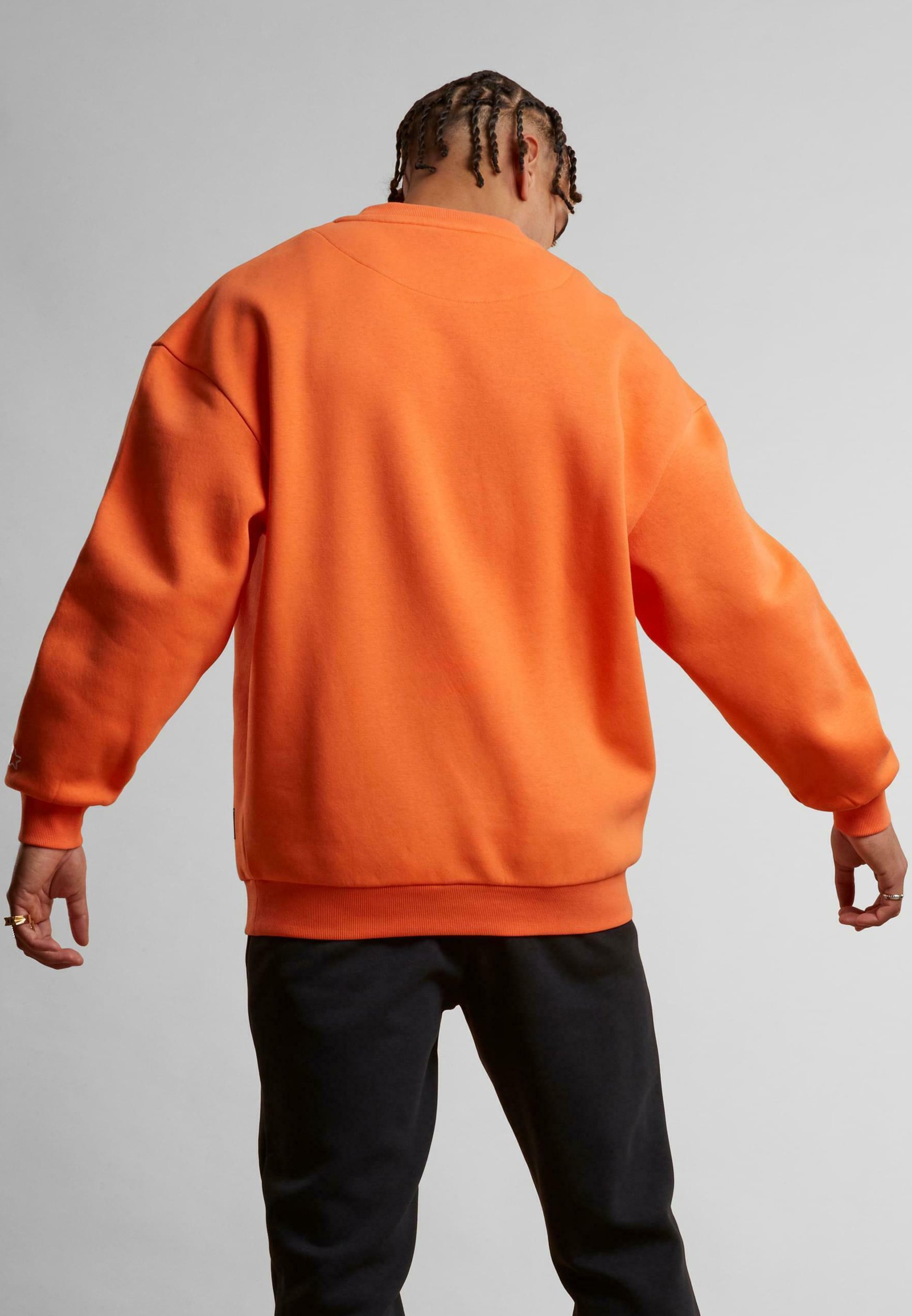 Starterssweatshirt - mandarijn