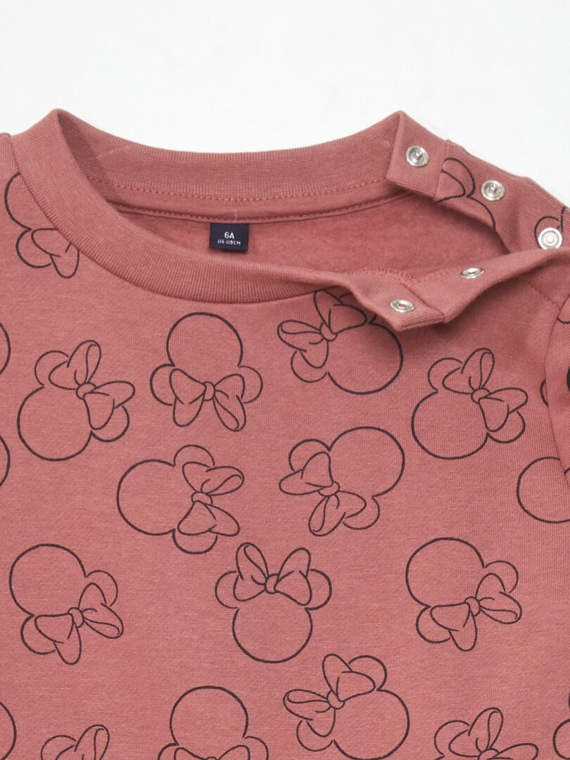 Minnie Mouse fleece sweatshirt - So Easy - WIT