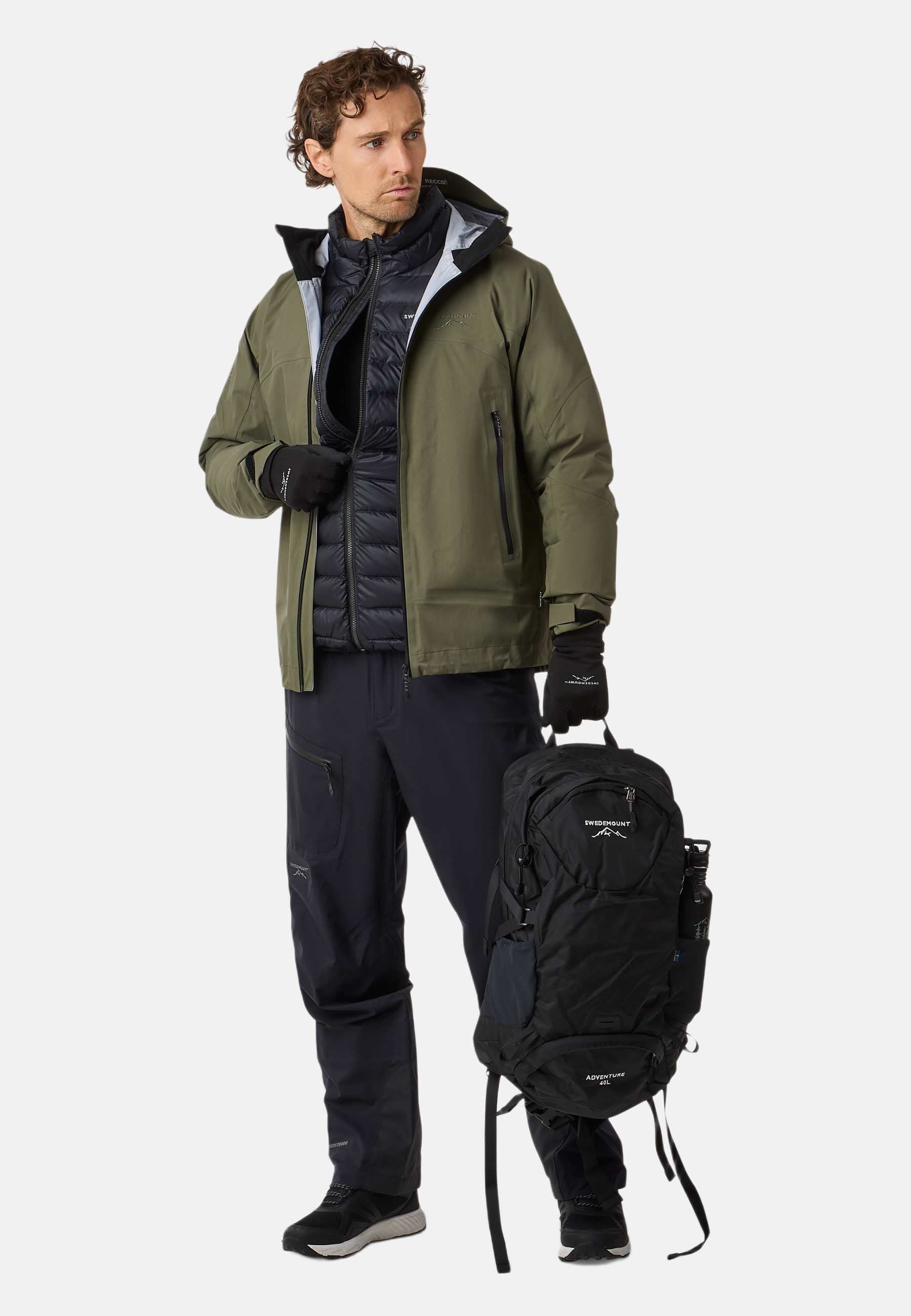 Swedemount HIMALAYA SHELL II - Venkovní bunda - olive