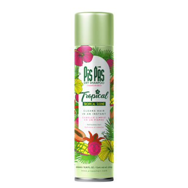 Pis Pas sausas šampūnas su tropikų kvapu „Tropical Scent“ sausas šampūnas 200 ml 200 ml