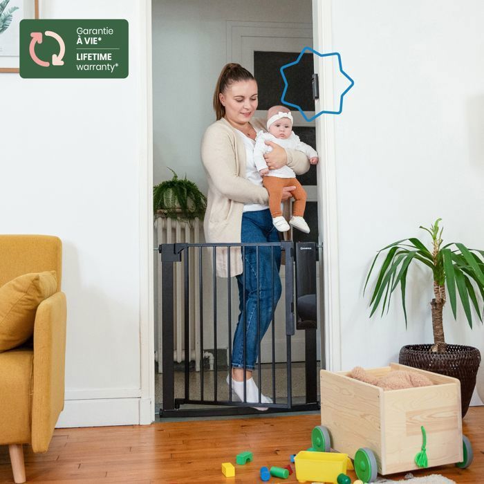 Badabulle Safe & Pass Child Safety Gate - Automatic Release Sensor - Babymoov