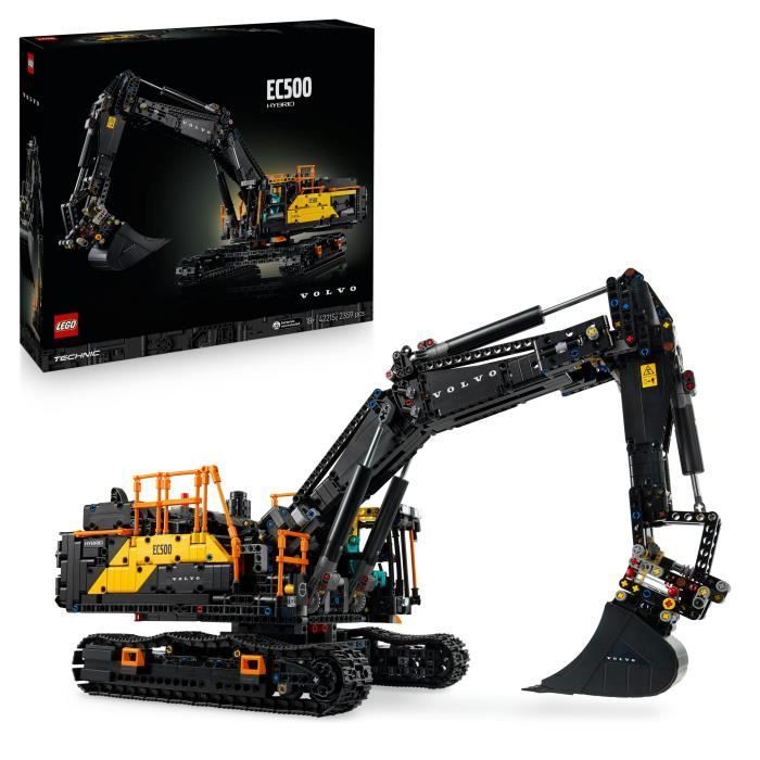 LEGO Technic 42215 Volvo EC500 Hybridi Kaivinkone - Rakennussarja aikuisille - Sisustus