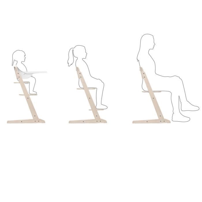 CYBEX IRIS Convertible High Chair - Wood - All Natural Color