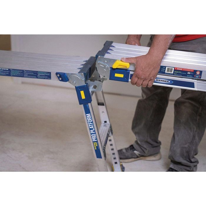 Plate-forme de travail  échelle Werner Adjustable Linking Pro