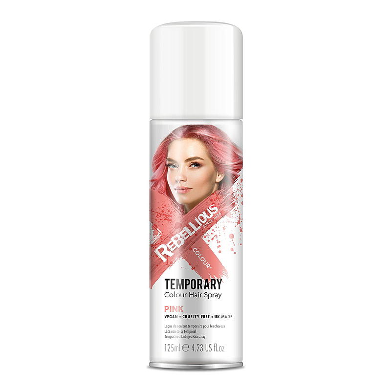 Hiusvärisuihke 125 ml pinkki