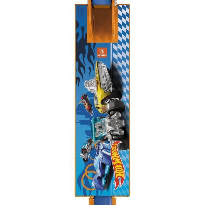 MONDO - Patinete plegable de 2 ruedas / Patinete de impulso - Hot Wheels