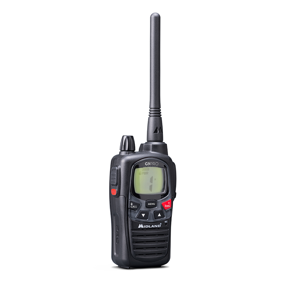 Walkie-talkie G9 Pro Bibanda PMR446/lpd Midland