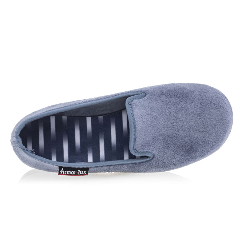 Blaue Damenpantoffeln