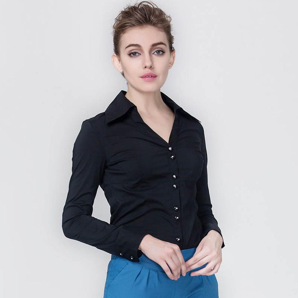 Chemisier/chemise femme blanc en coton, body, tunique habillée femme noire à manches longues, blouse, hauts grande taille