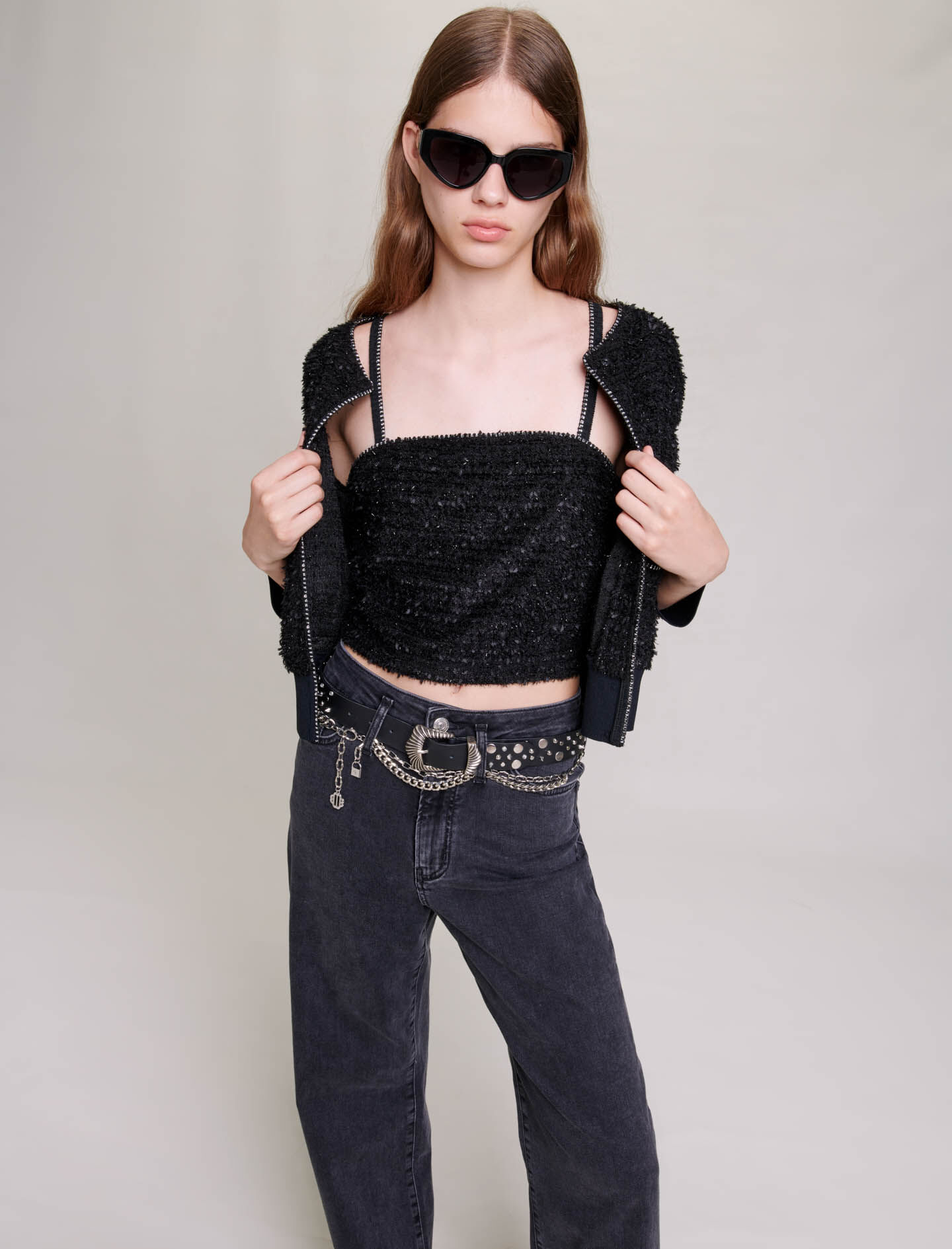Set tricotat - Negru