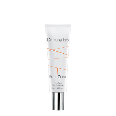 Dr. Irena Eris Face Zone Even Toner Skin Enhancer Day SPF50 Regenererande och enande ansiktskräm SPF50 30 ml