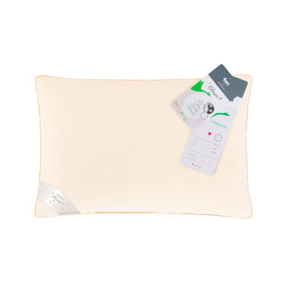 Poduszka Półpuch AMZ 40x60 cm Kremowy Jednokomorowa