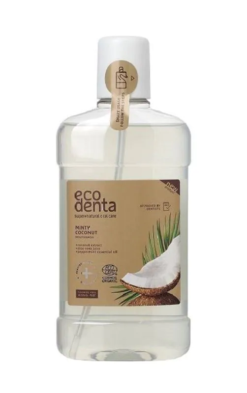 Ecodenta Certified Organic Płyn do płukania ust Minty Coconut