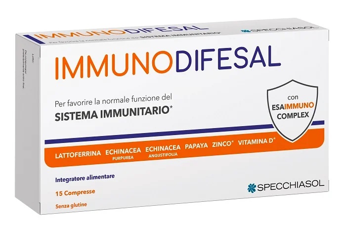 SPECCHIASOL Immunodifesal Voedingssupplement voor het immuunsysteem 15 tabletten