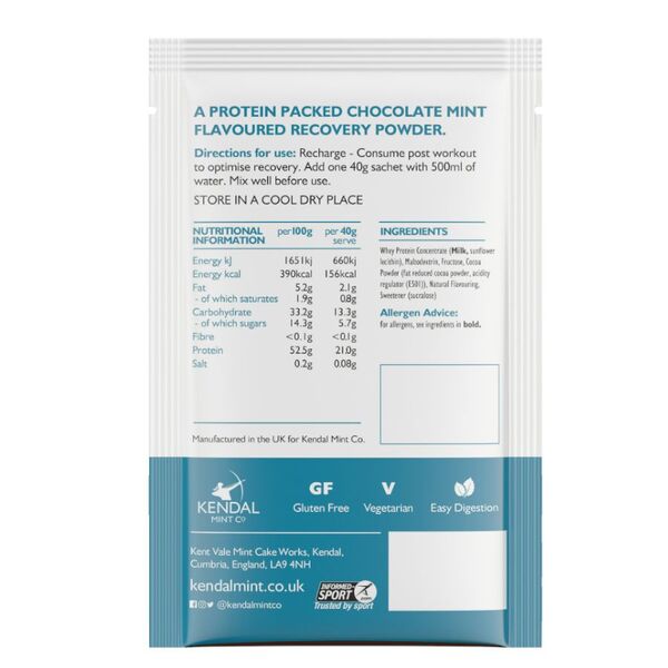 KMC Pro Mix Whey Protein Schoko-Minze 12 x 40 g | Gesundheit | Superdrug