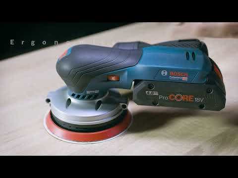 BOSCH 18 V Akku-Exzenterschleifer 125 mm Skin GEX 18 V-125 0601372241