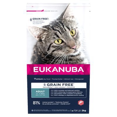 Eukanuba Adult Getreidefrei Reich an Lachs