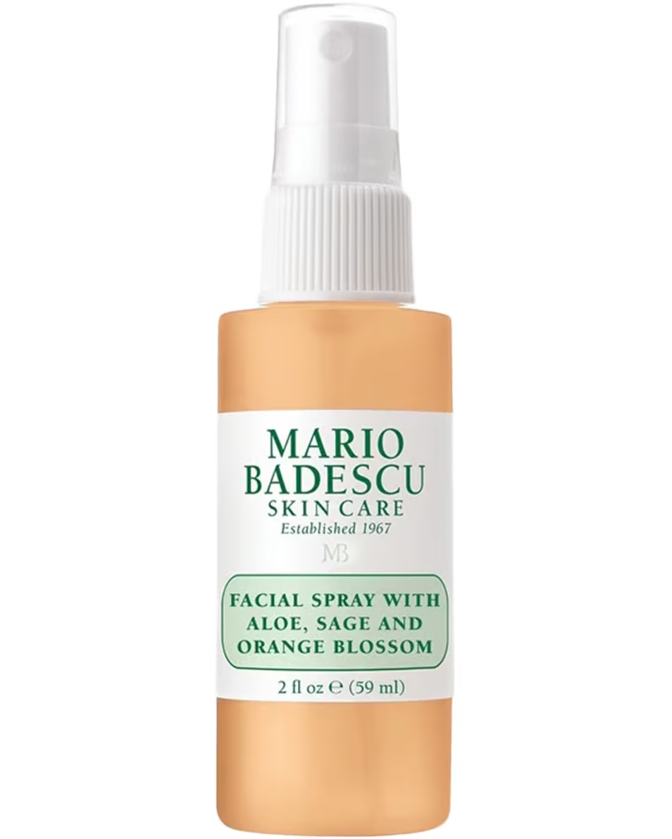 Spray facial Mario Badescu cu Aloe, Salvie și Flori de Portocal