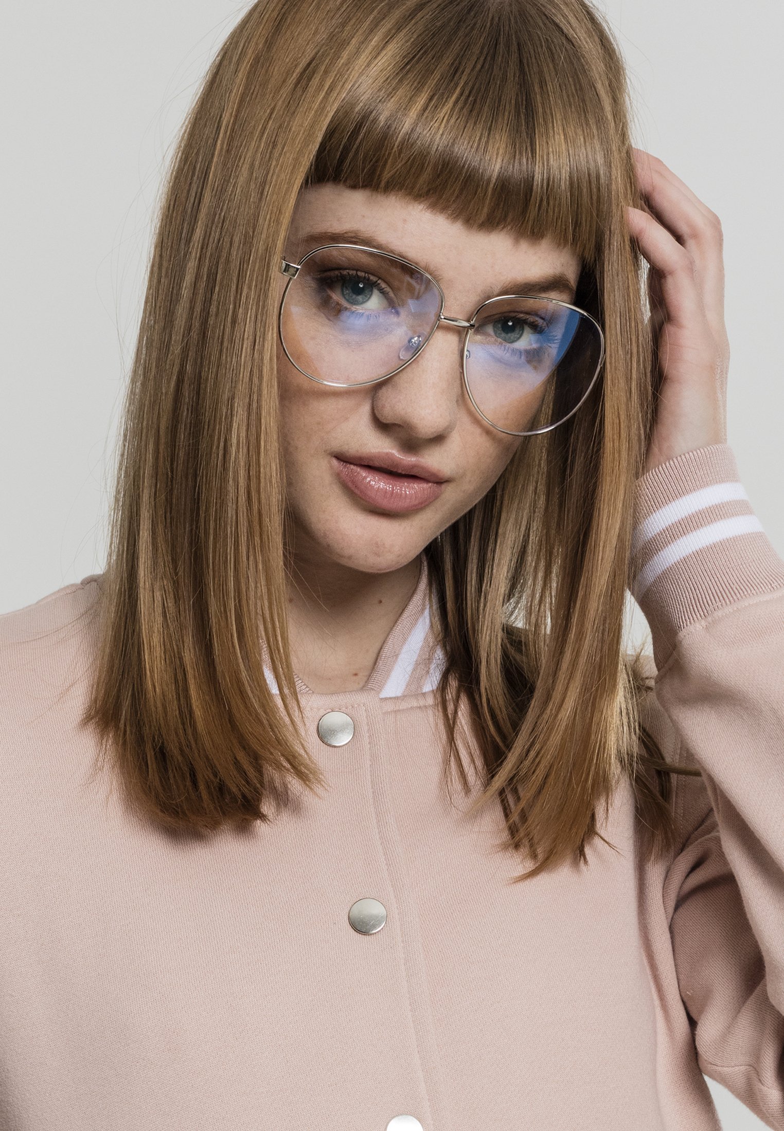 MSTRDS FÉVRIER - Lunettes de soleil - argent