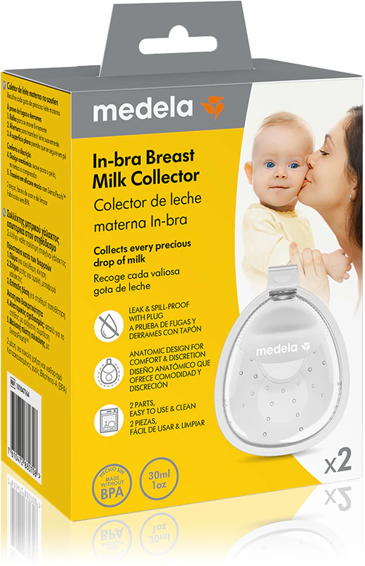 Vložky do podprsenky Medela In-bra Breast Milk Collector