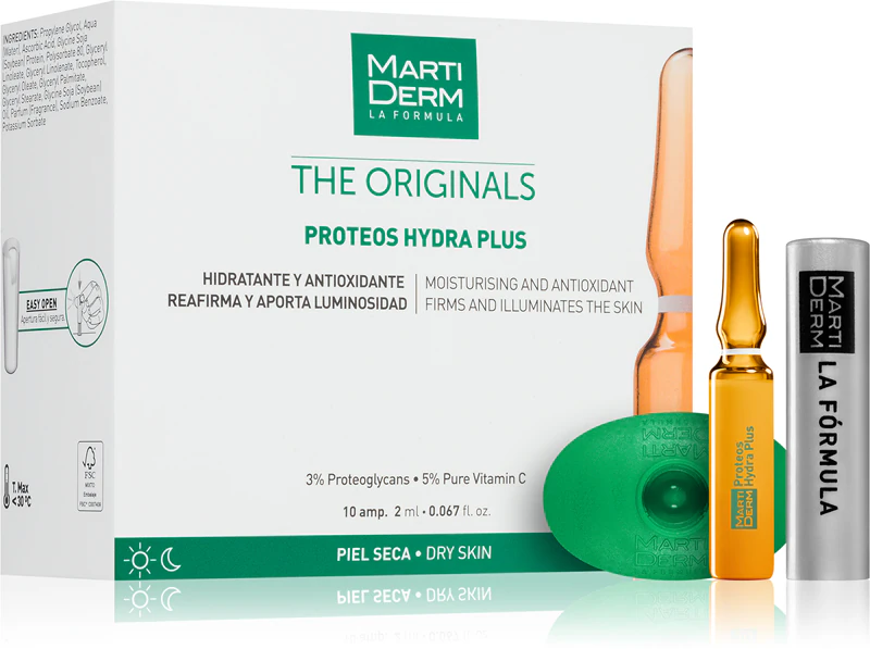MartiDerm The Originals Protoes Hydra Plus hydraterend serum in ampullen