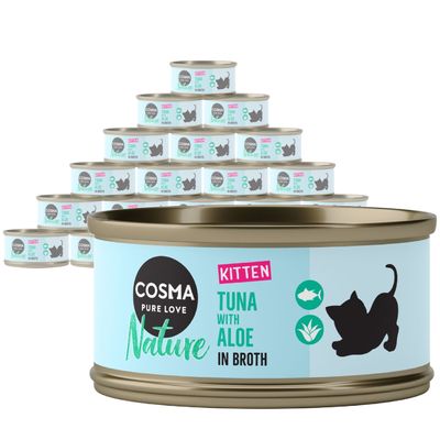 Cosma Nature Kitten Saver Pack 24 x 70g