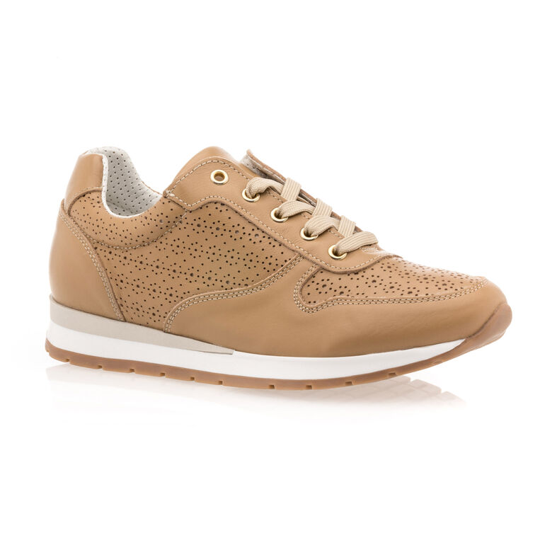 Zapatillas deportivas para mujer color marrón