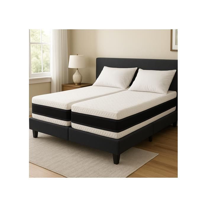 Colchão 2x80x200cm, especial para cama elétrica, fabricado na Europa - matelaselec80x200x2