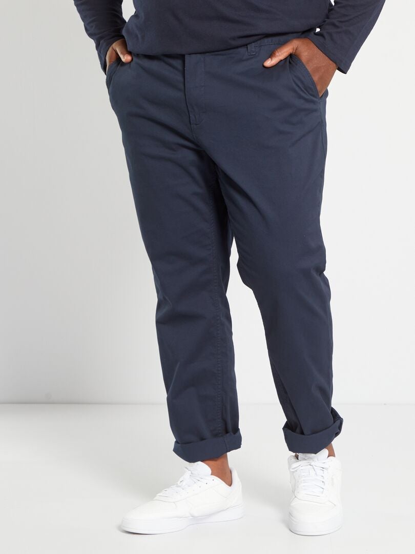 Calça Chino Slim L32 - AZUL