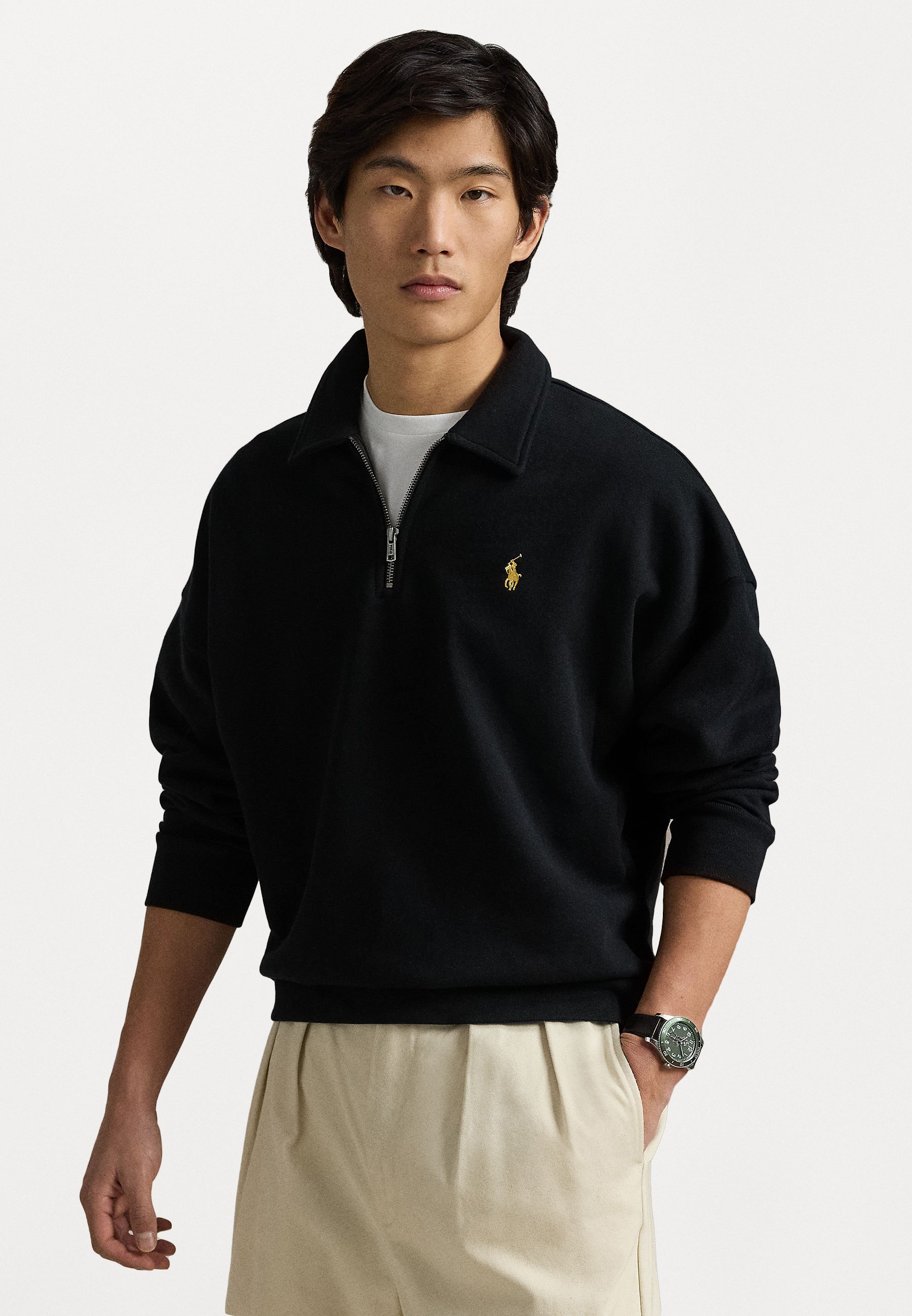 Felpa Polo Ralph Lauren LUNAR NEW YEAR in pile - Felpa - nera