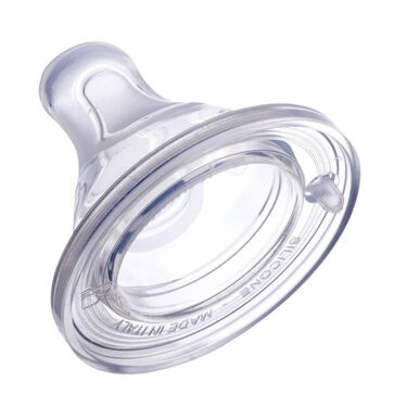 Θηλή Σιλικόνης Chicco P5, Κανονική Ροή, 0ml, 2 τεμάχια