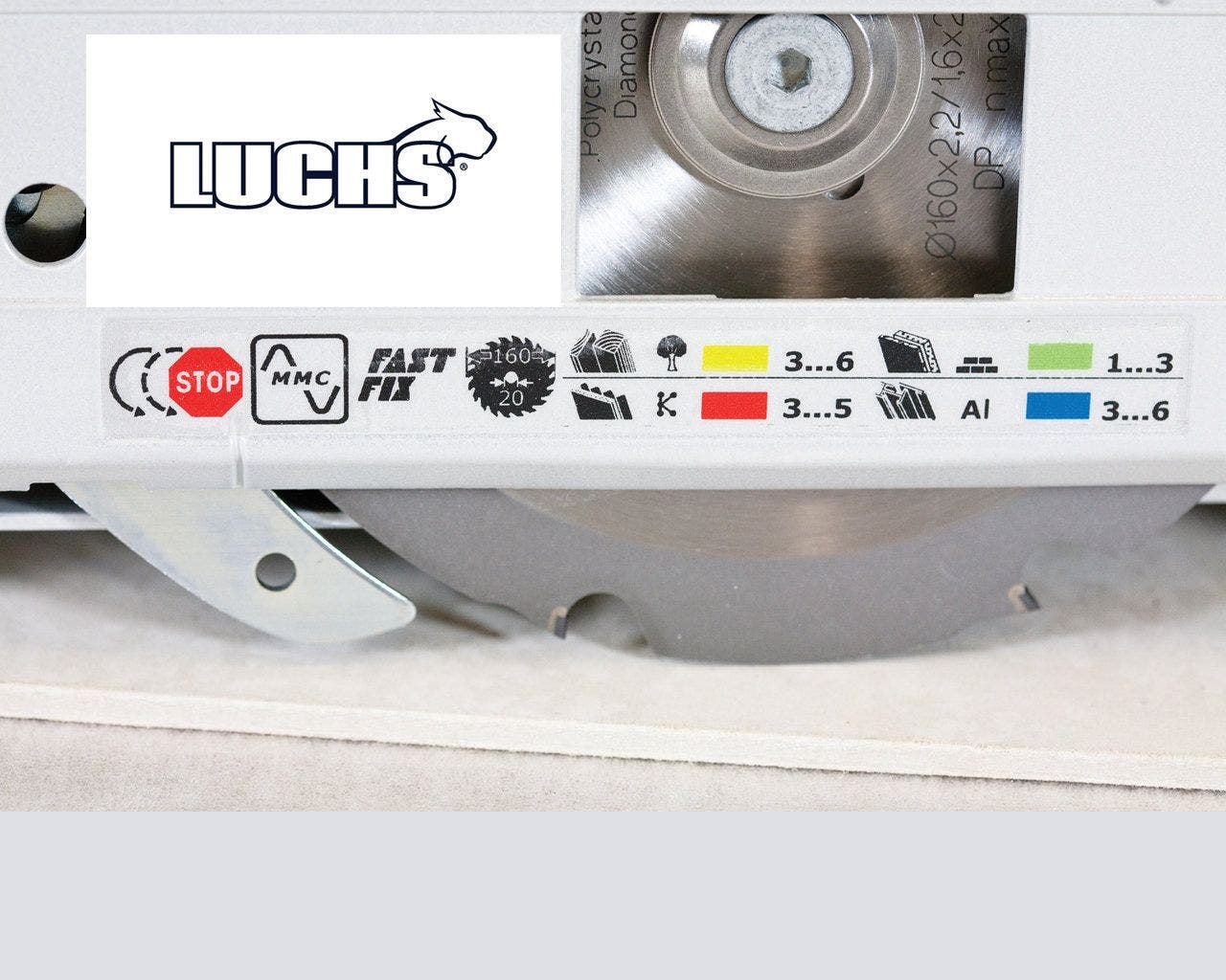 FESTOOL 210 mm 6-Zahn-PCD-Sägeblatt zum Schneiden von Faserzement