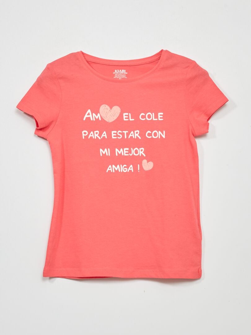 Camiseta estampada - ROSA