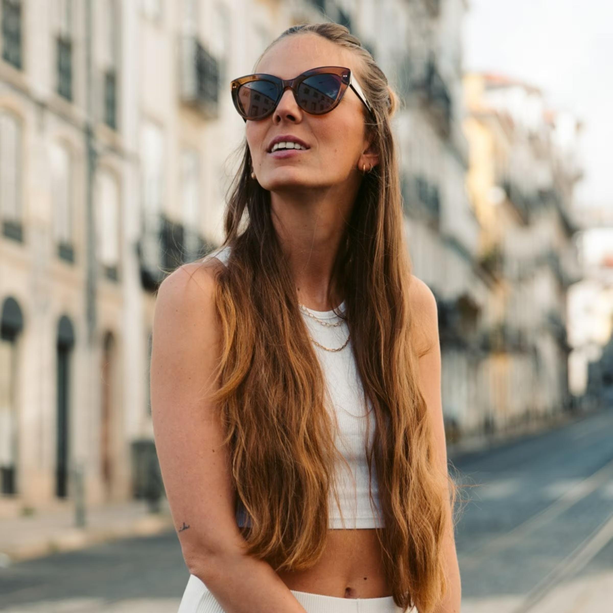 Sofia Brun caramel transparent