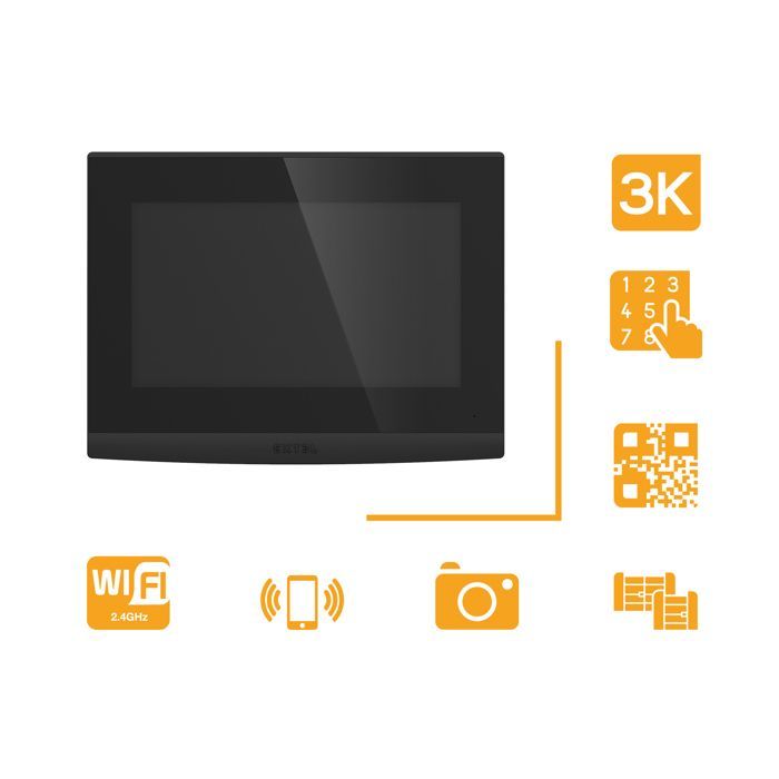 Videoportero con cable Extel Open 3K de 7