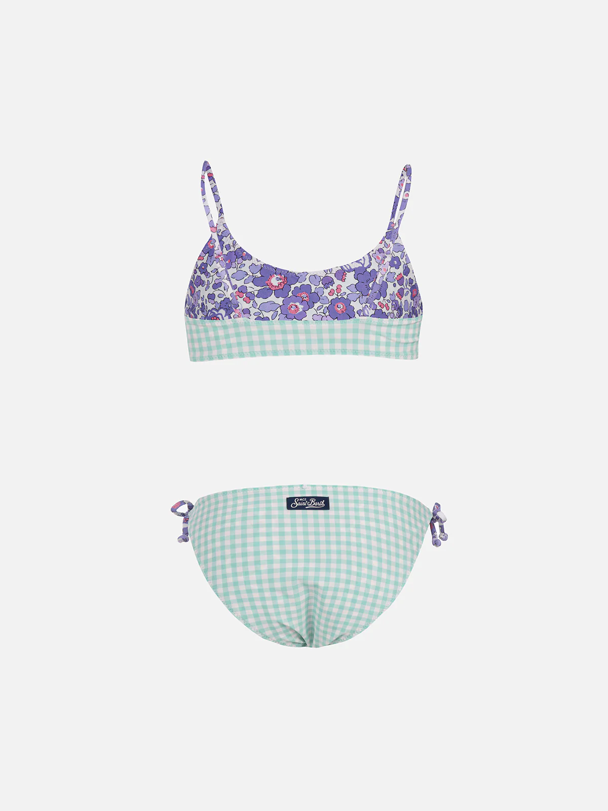 Bikini een bralette double face da bambina Jaiden | REALIZZATO CON TESSU