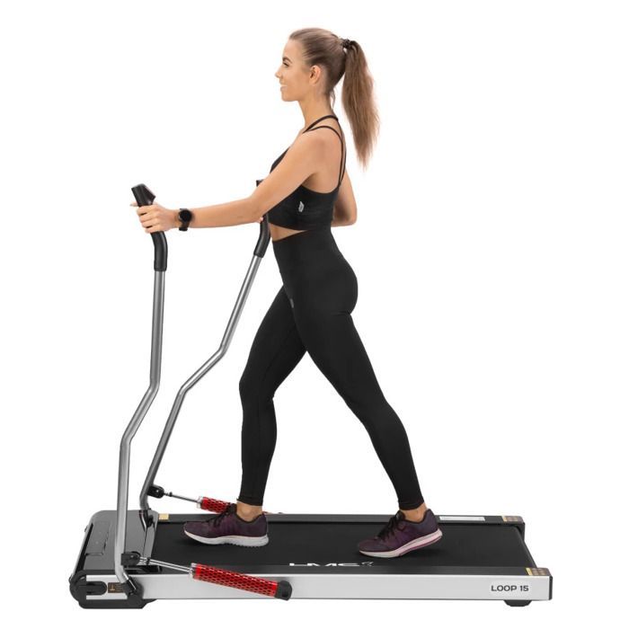 Esteira elétrica HMS LOOP15 para caminhada nórdica