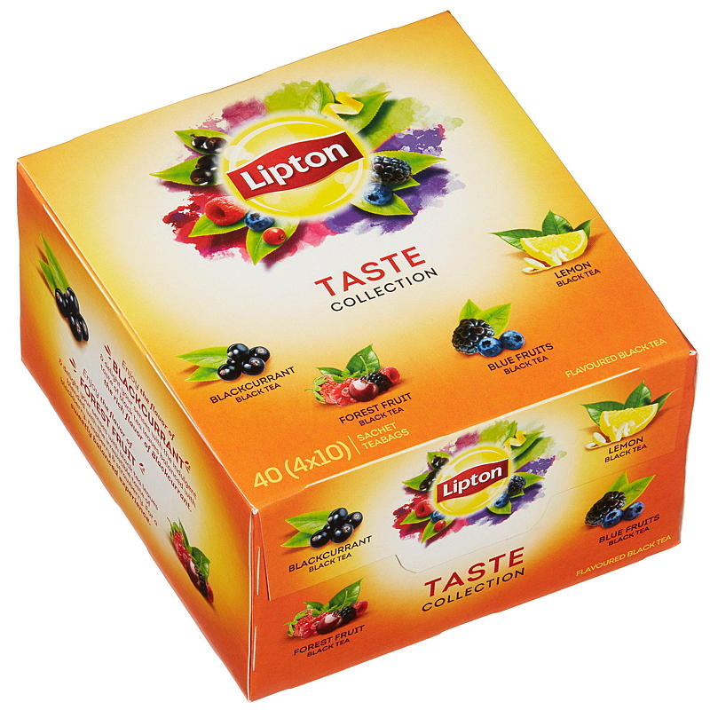 Lipton Sun Tea Kollektion, 40 Teeblätter, Lipton