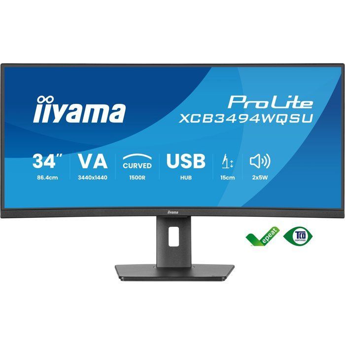 Monitor curvo per PC - IIYAMA - 34