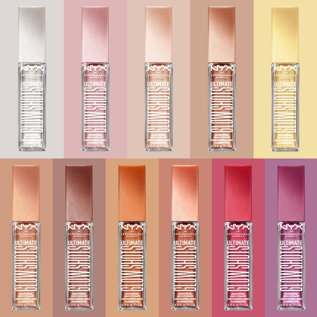 NYX Professional Makeup Ultimate Glow Shots tekuté očné tiene - 7,5 ml