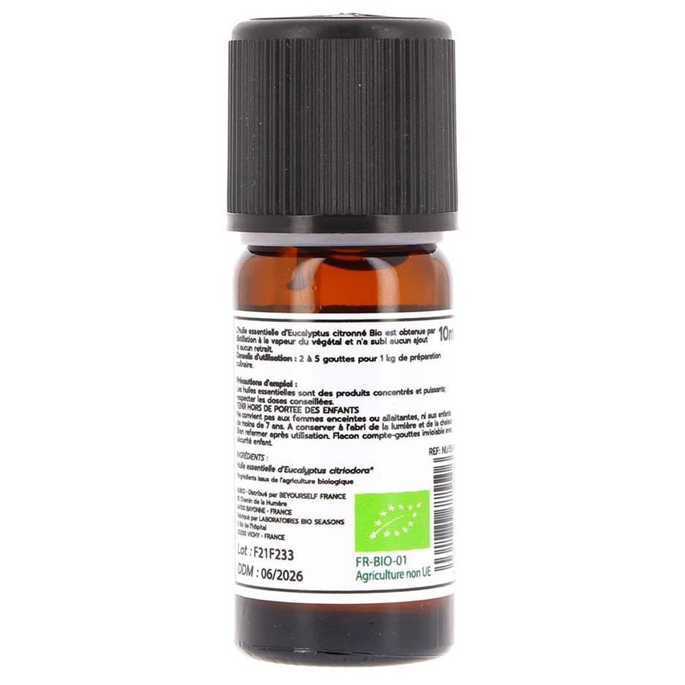 NIJIKO Huile Essentielle d'Eucalyptus CitronnéBio
