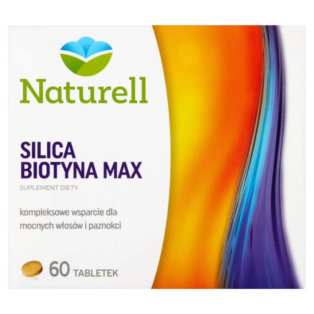 Naturell Silica Biotyna Max, Tabletki