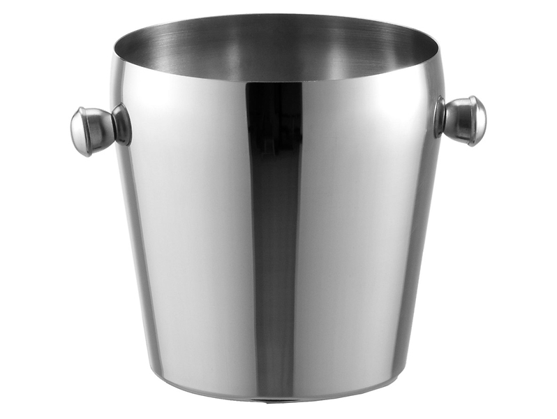 Pojemnik na lód metalowy