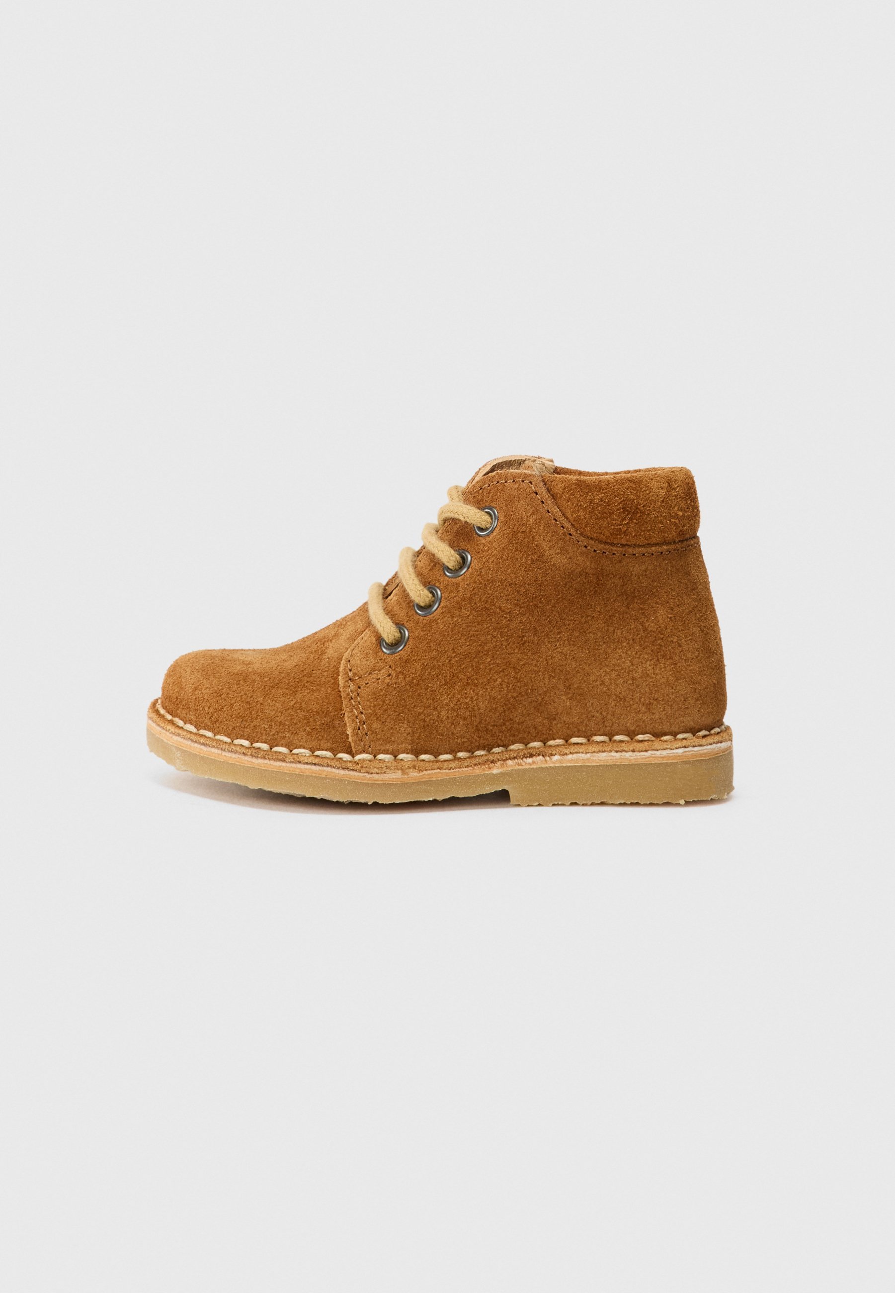 Petit Nord Copenhagen CLASSIC UNISEX - Enkellaarsjes met vetersluiting - kastanjebruin