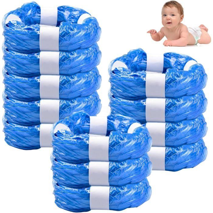 Bolsas de recambio para pañales de 12 piezas, 4,5 m de gran capacidad, compatibles con Tommee Tippee y Angelcare.