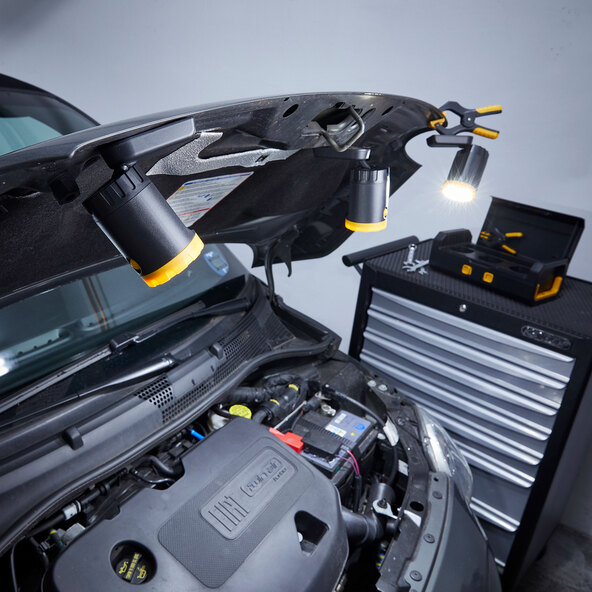 LED-werklampen voor auto's, set van 3