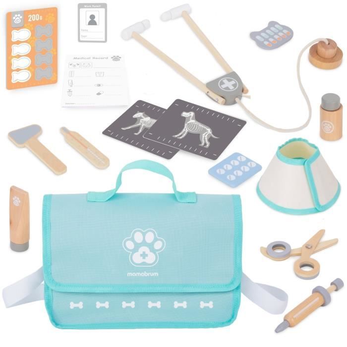 Wooden Veterinary Set