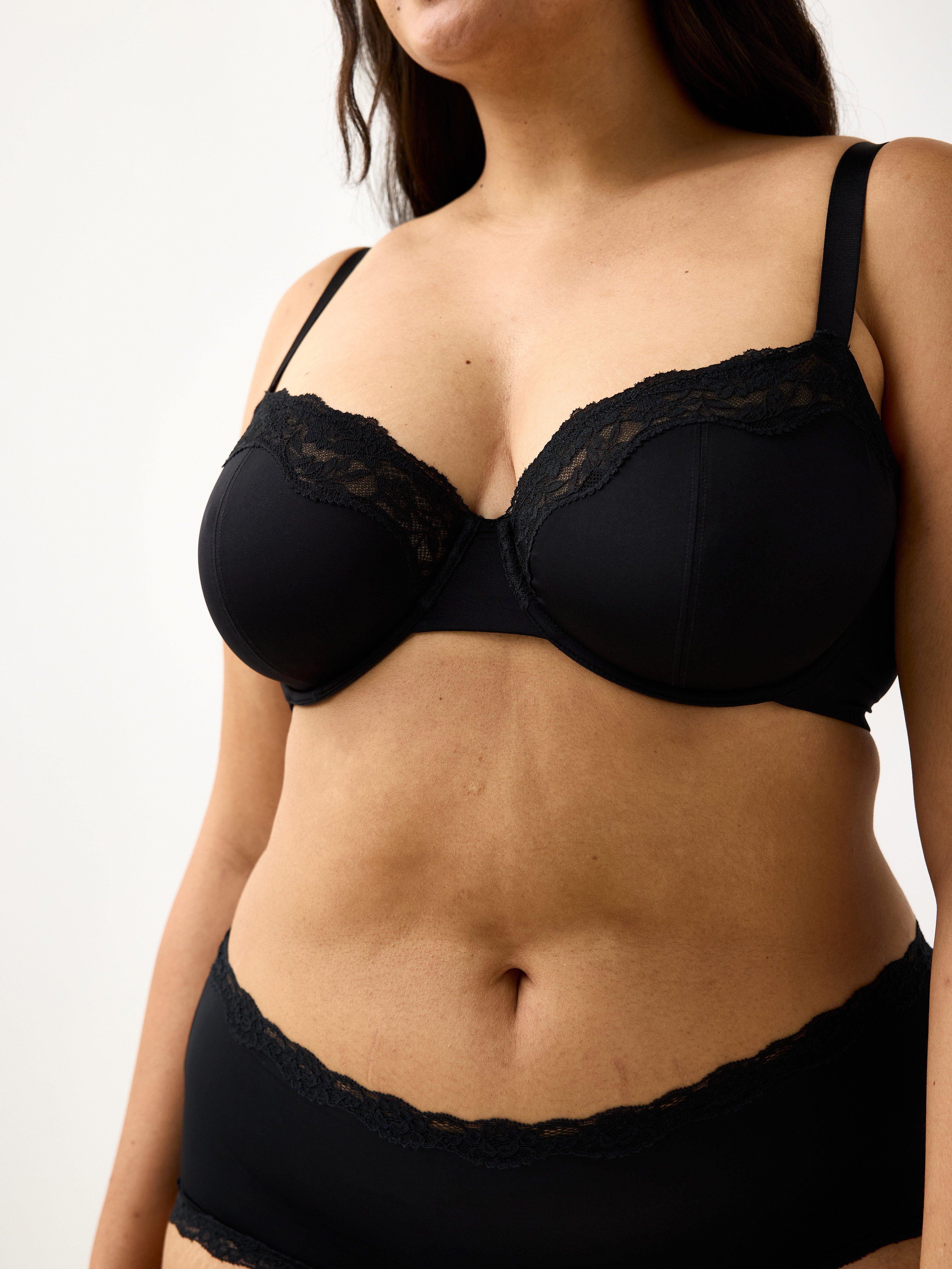 Aster ovadderad bh Black