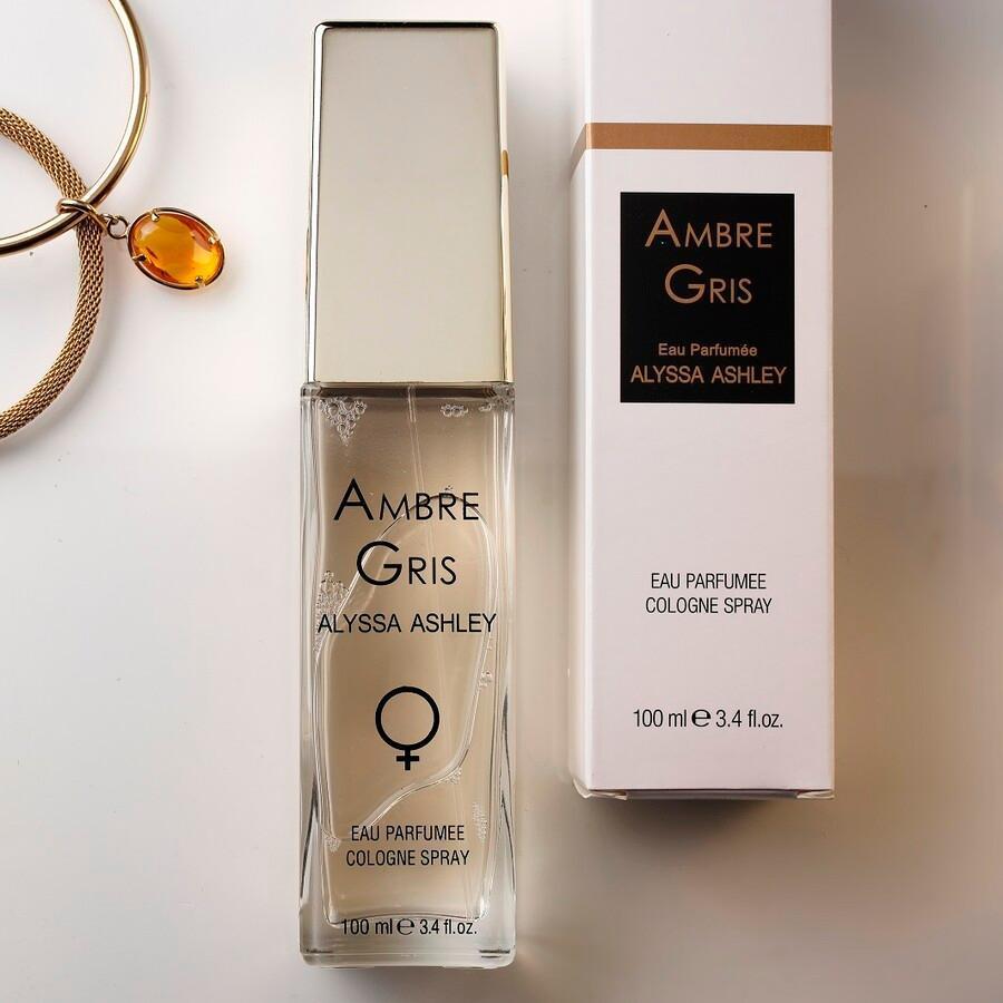 Alyssa Ashley Eau de Cologne Ambre Gris Eau Parfumée Colgne Spray – 100 ml